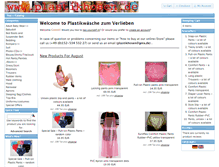 Tablet Screenshot of plastikhosen.de